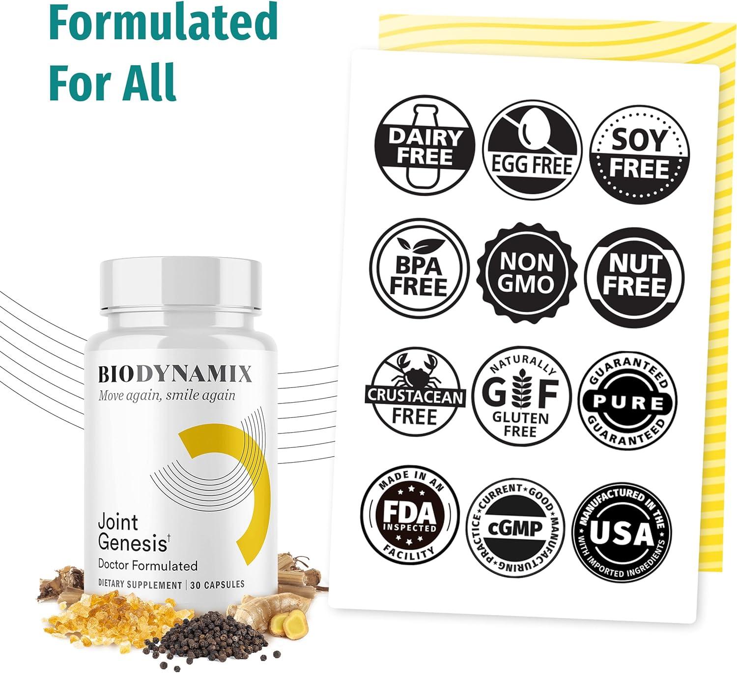 Joint Genesis Supplement Bottle