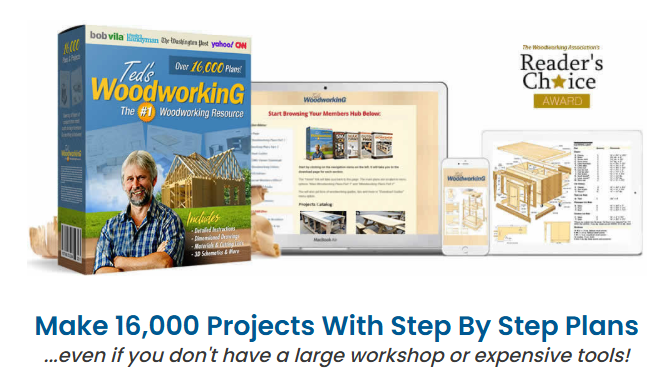 TedsWoodworking Blueprint Plans