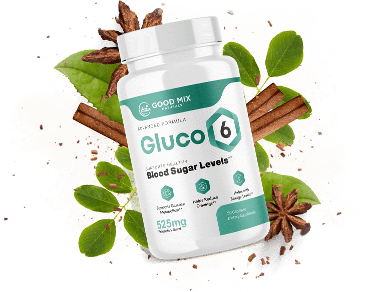 Gluco6 Supplement Bottle