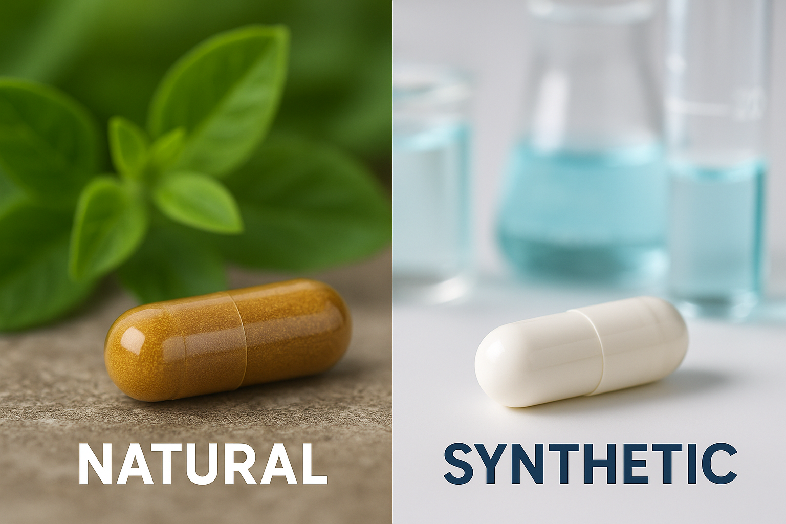 Natural vs Synthetic Capsules